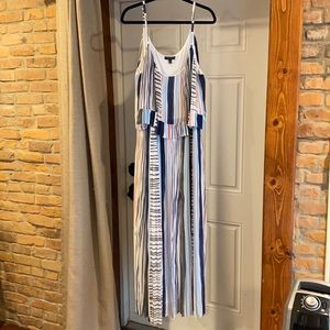 Lane Bryant Maxi Pleated Vacation Dress
